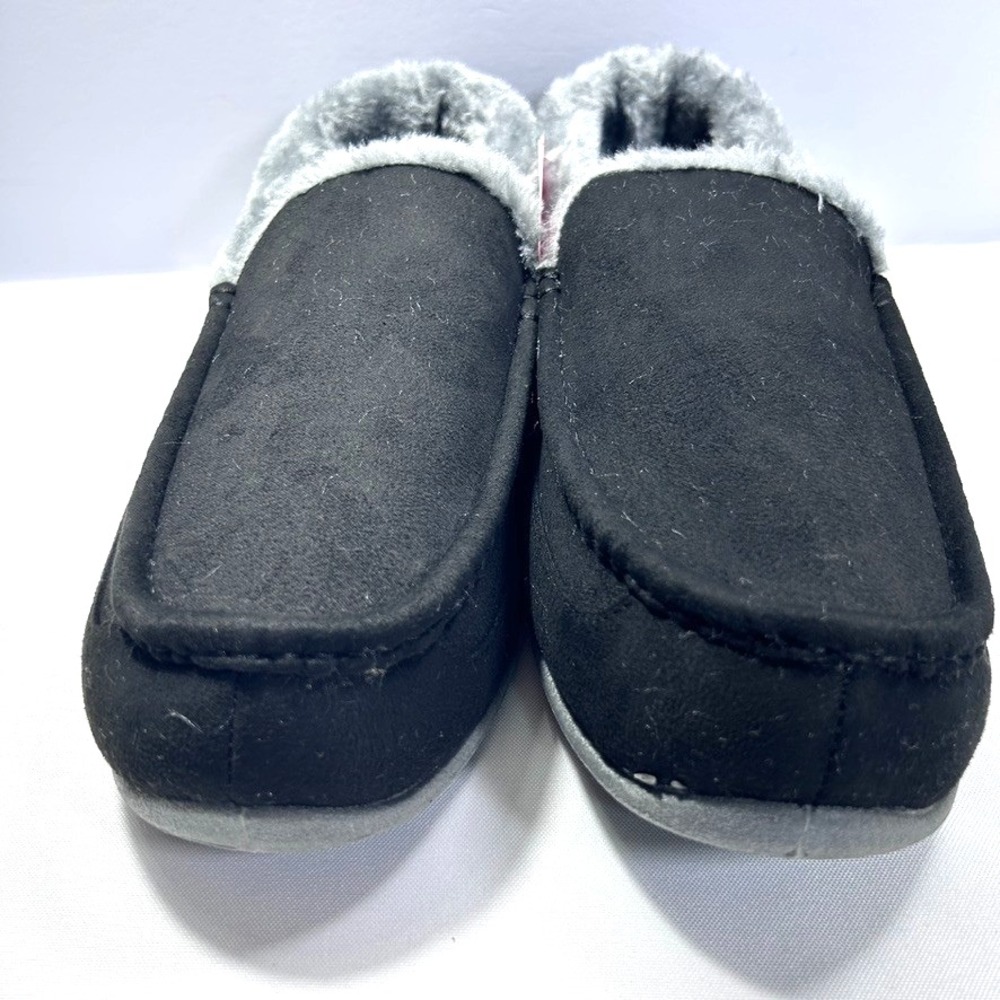 Deer Stags Spun Microsuede Slipper S.U.P.R.O Technology Men's Black US 13W - Picture 6 of 10